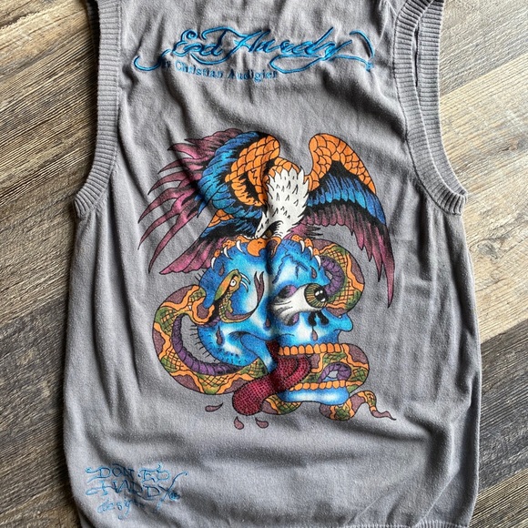 Ed Hardy Sweater Vest | Poshmark